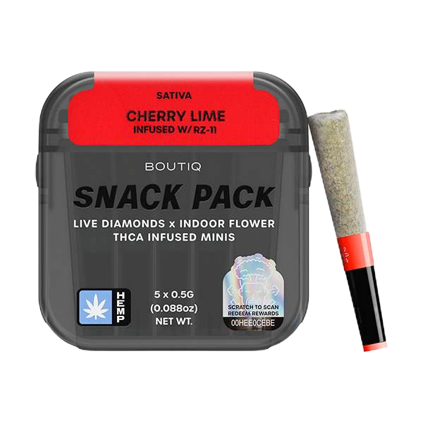 Boutiq Live Diamonds x Indoor Flower THCa Mini Prerolls / Cherry lime-Sativa